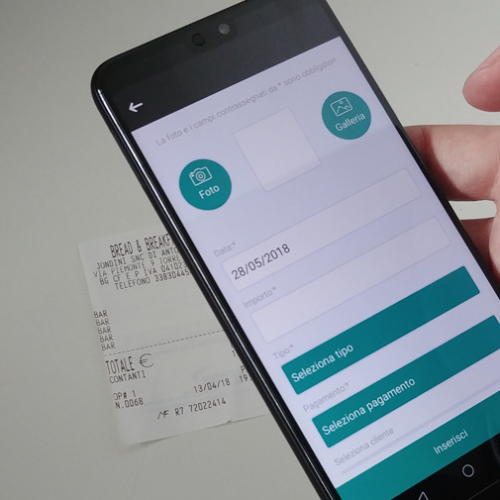 App nota spesa per smartphone