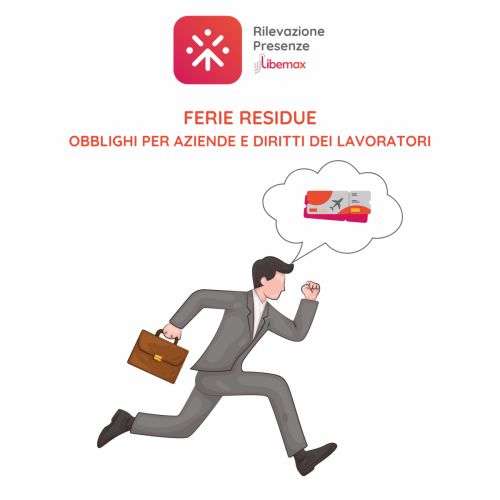 gestire le ferie residue libemax rilevazione presenze