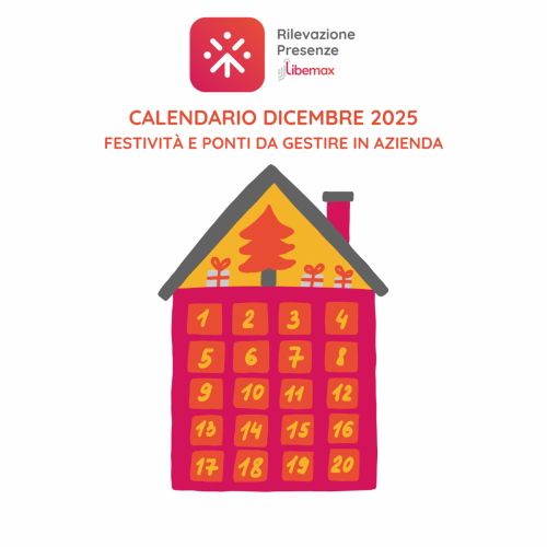 festività dicembre 2025 libemax rilevazione presenze