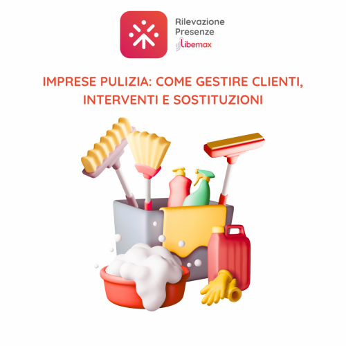 imprese di pulizia libemax rilevazione presenze