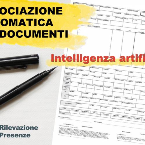 Intelligenza artificiale importazione documenti