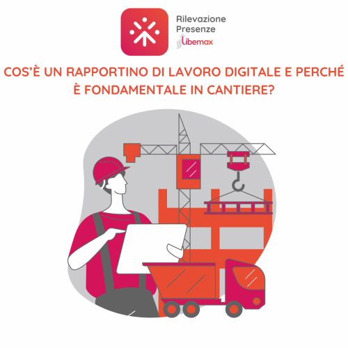 rapportino di lavoro digitale