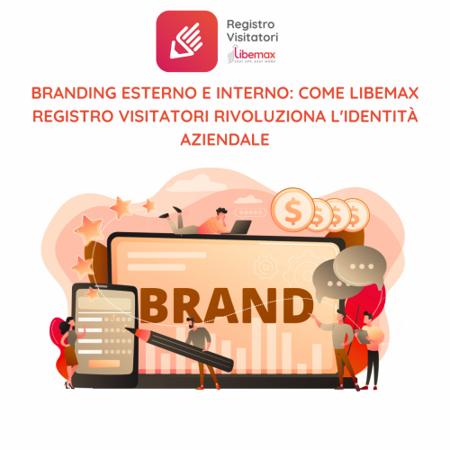 branding aziendale libemax registro visitatori