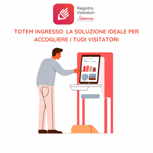 totem ingresso visitatori